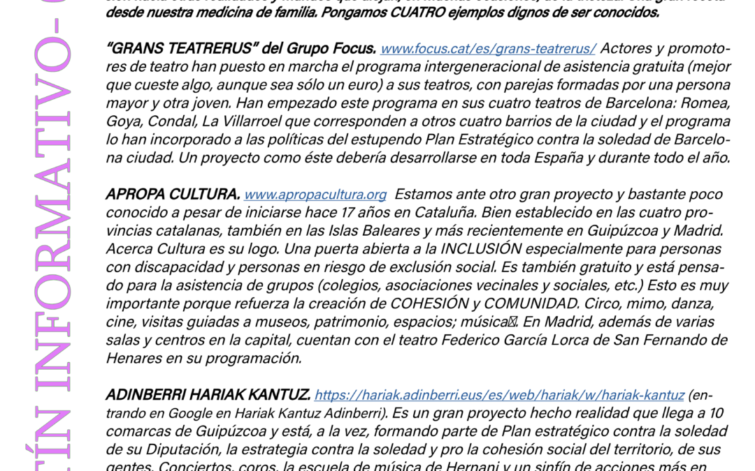 Boletin Informativo nº 6. Febrero