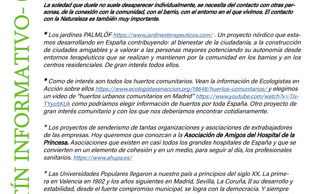 Boletín Informativo nº 7. Mayo, 2025